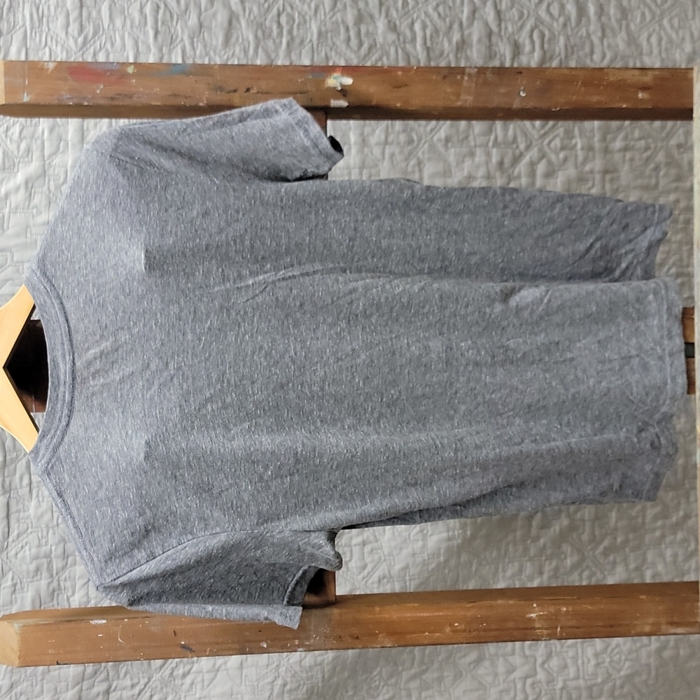 Hurley mens Small gray heathered chest pocket S tee t-shirt short sleeve - Picture 5 of 5
